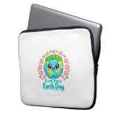 Cute Earth Day Elektronica Tas (Voorkant Links)