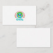 Cute Earth Day Enclosure Card Informatiekaartje (Voorkant / Achterkant)