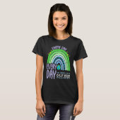 Cute Earth Day Everyday Rainbow Earth Day 2022 T-shirt (Voorkant volledig)
