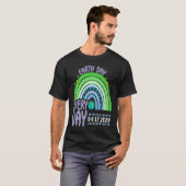 Cute Earth Day Everyday Rainbow Earth Day 2022 T-shirt (Voorkant volledig)