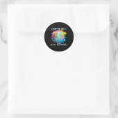 Cute Earth Day Ronde Sticker (Tas)