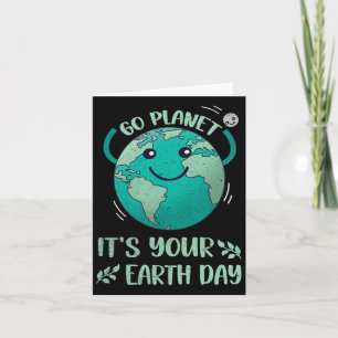 Cute Earth Day T-shirt Fijne Earth Day 2025 Ga Vli Kaart