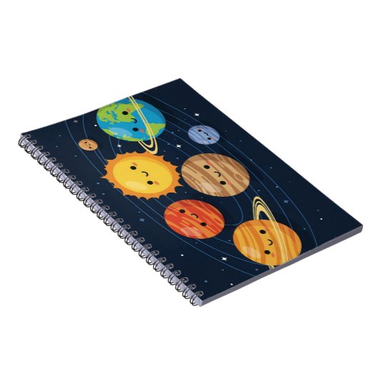 Cute Earth Design – Educational Notitieboek (Rechterzijde)