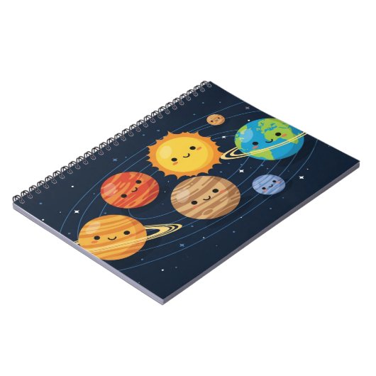 Cute Earth Design – Educational Notitieboek (Linkerzijde)