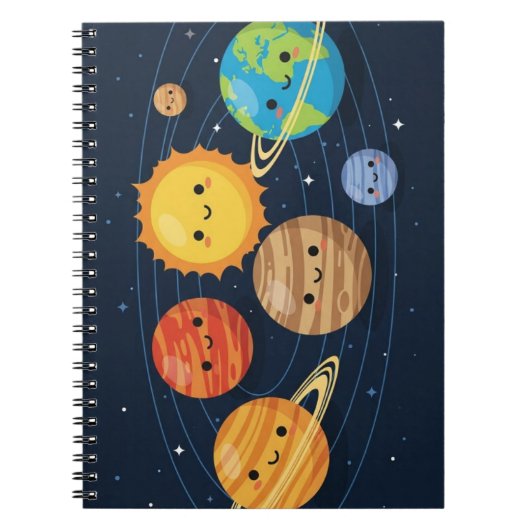 Cute Earth Design – Educational Notitieboek (Voorkant)