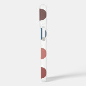 Cute Earth Tones Polka Dots Case-Mate iPhone Case (Achterkant / Links)