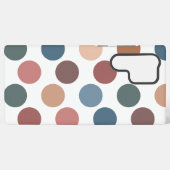 Cute Earth Tones Polka Dots Samsung Galaxy Hoesje (Achterkant horizontaal)