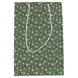 Cute Earth Tones Tiny Bluets Spring Wildflowers Medium Cadeauzakje