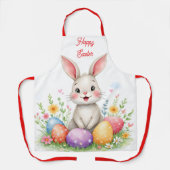 Cute Easter Bunny And Eggs Modern Collection Schort (Voorkant)