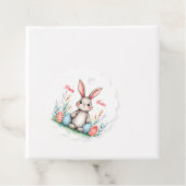 Cute Easter Bunny And Eggs Popular Collection Bedankjes Labels (In situ)