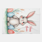 Cute Easter Bunny And Eggs Popular Collection Theedoek (Horizontaal)