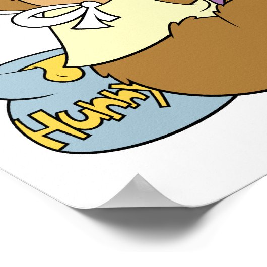 Cute Easter Bunny Beer Poster (Hoek)