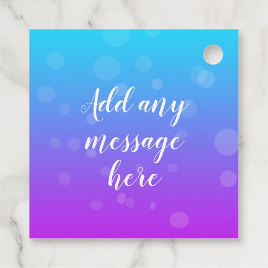 Cute Easter Bunny Eggs Bedankjes Labels (Achterkant)