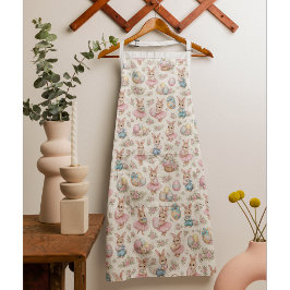 Cute Easter Bunny Floral Pattern - Pastel Spring Schort