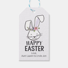 Cute Easter Bunny Gift Labels Cadeaulabel