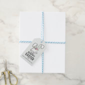 Cute Easter Bunny Gift Labels Cadeaulabel (Met Touw)