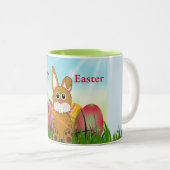 Cute Easter Bunny Holiday Keepomwille Mok (Voorkant rechts)
