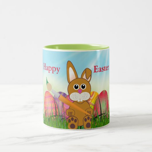 Cute Easter Bunny Holiday Keepomwille Mok (Center)