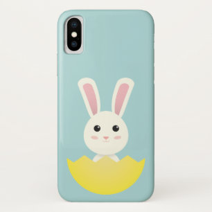 Cute Easter Bunny I iPhone X Hoesje