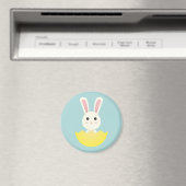 Cute Easter Bunny I Magneet (Insitu (Vaatwasser))