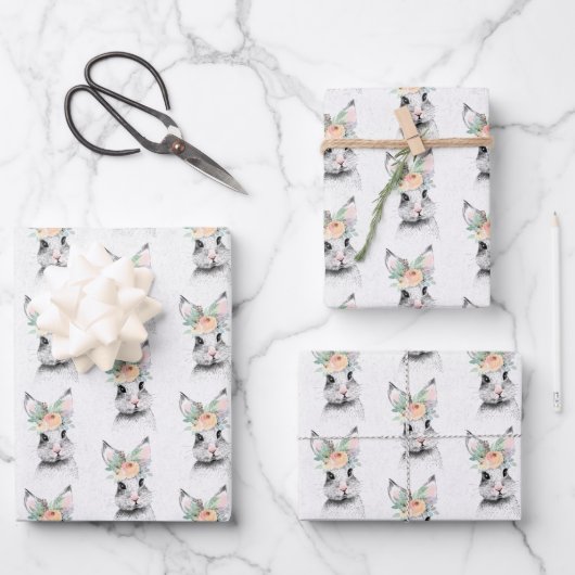 Cute Easter Bunny Inpakpapier Vel (Voorkant)