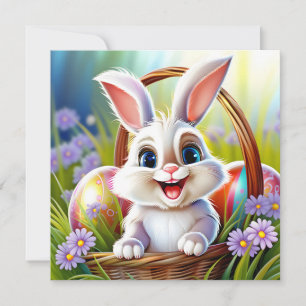 Cute Easter Bunny Kaart