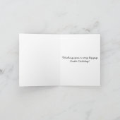 Cute Easter Bunny Kaart (Binnen)