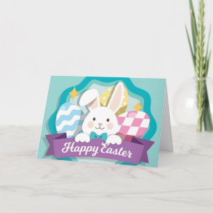 Cute Easter Bunny Kaart