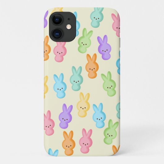 Cute Easter Bunny Marshmallow-behandelingen Case-Mate iPhone Case (Achterkant)
