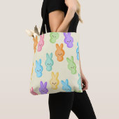 Cute Easter Bunny Marshmallow-behandelingen Tote Bag (Dichtbij)