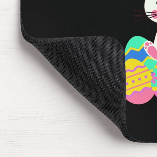 Cute Easter Bunny Muismat (Hoek)