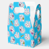 Cute Easter Bunny Pattern Bedankdoosjes (Geopend)