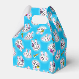 Cute Easter Bunny Pattern Bedankdoosjes