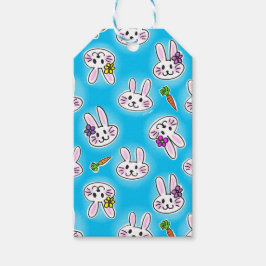 Cute Easter Bunny Pattern Cadeaulabel