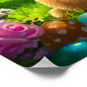 Cute Easter Bunny Poster (Hoek)