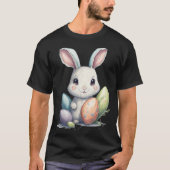 Cute Easter Bunny Pun Easter Eggs T-shirt (Voorkant)