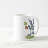 Cute Easter Bunny Rabbit Koffiemok (Voorkant rechts)