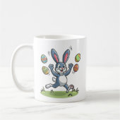Cute Easter Bunny Rabbit Koffiemok (Links)