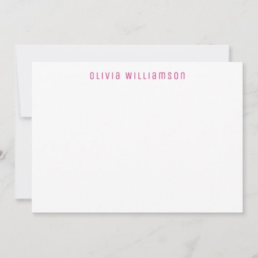 Cute Easter Bunny Rabbit Notitiekaartje (Voorkant)