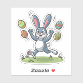 Cute Easter Bunny Rabbit Sticker
