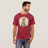 Cute Easter Bunny – Soft Frame - camiseta T-shirt (Voorkant volledig)