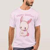 Cute Easter Bunny T-shirt (Voorkant)
