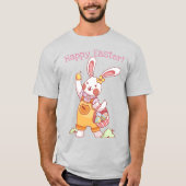 Cute Easter Bunny T-shirt (Voorkant)