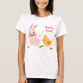 Cute Easter Bunny T-shirt (Voorkant)