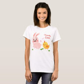 Cute Easter Bunny T-shirt (Voorkant volledig)
