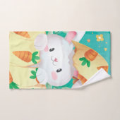 Cute Easter Bunny-Waterverf | Handdoekset Bad Handdoek (Handdoek)