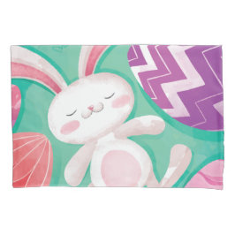 Cute Easter Bunny-Waterverf | Proefcase Kussensloop