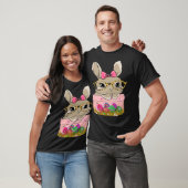 Cute Easter Bunny With Cheetah Glasses For The Mom T-shirt (Unisex)