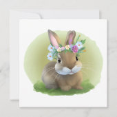 Cute Easter Bunnyfor voor een positieve stemming (Voorkant)