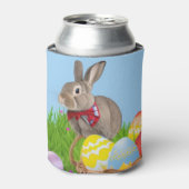 Cute Easter Bunnyfor voor een positieve stemming Blikjeskoeler (Blikje Voorkant)